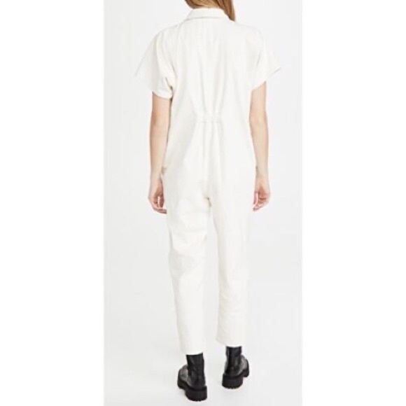 NWOT Rachel Comey white corduroy Barrie jumpsuit size 2 - Picture 8 of 9